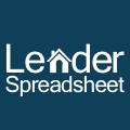 Lender Spreadsheet Download FREE or buy for $79.99